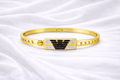 Imperial Noir Gold Bangle