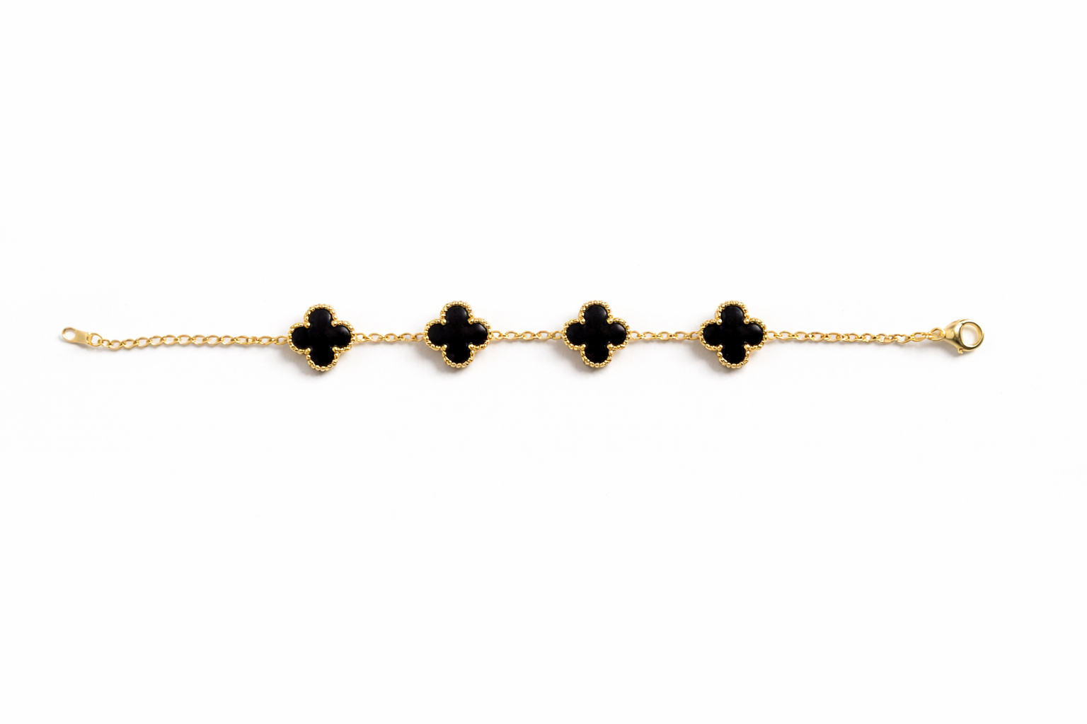 Lucky Clover Chain Bracelet