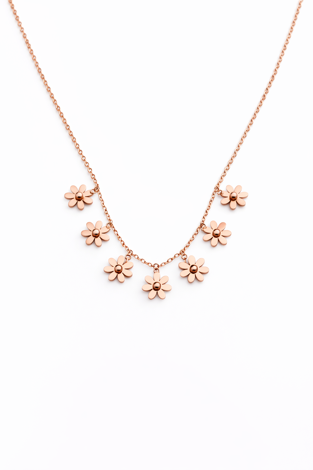 Daisy Bloom Charm Necklace