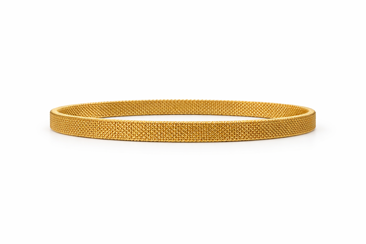 Golden Weave Classic Bangle
